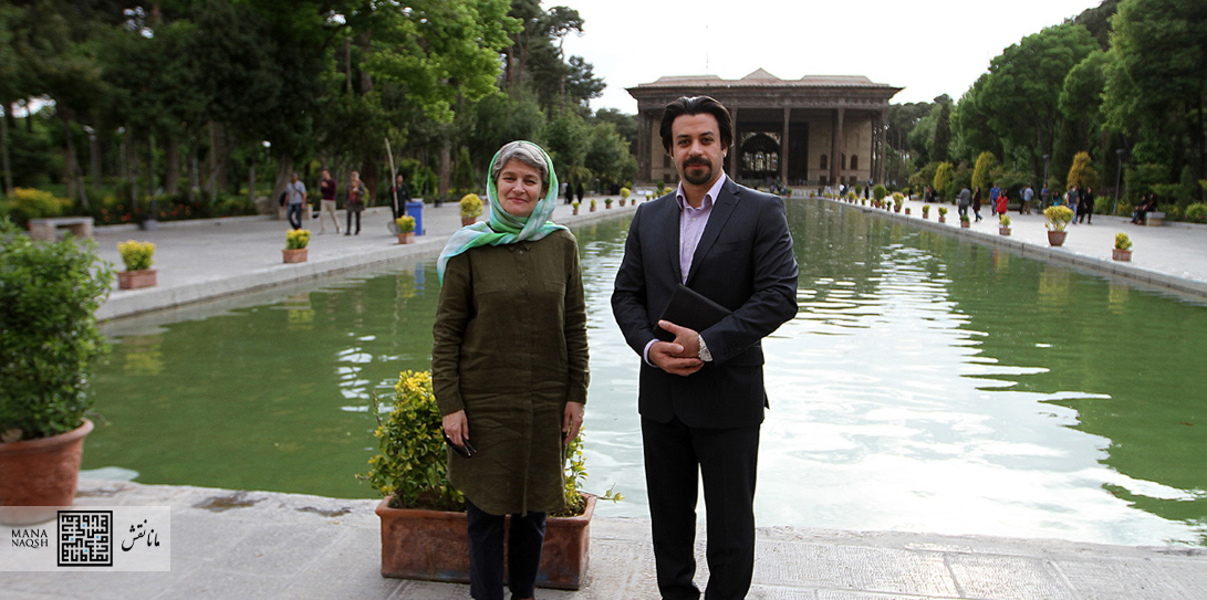سفر رسمی جمعی از مدیران یونسکو به ایران و دیدار شهاب نیکمان، مدیرعامل مانا نقش، با ایرینا بوکووا مدیرکل یونسکو